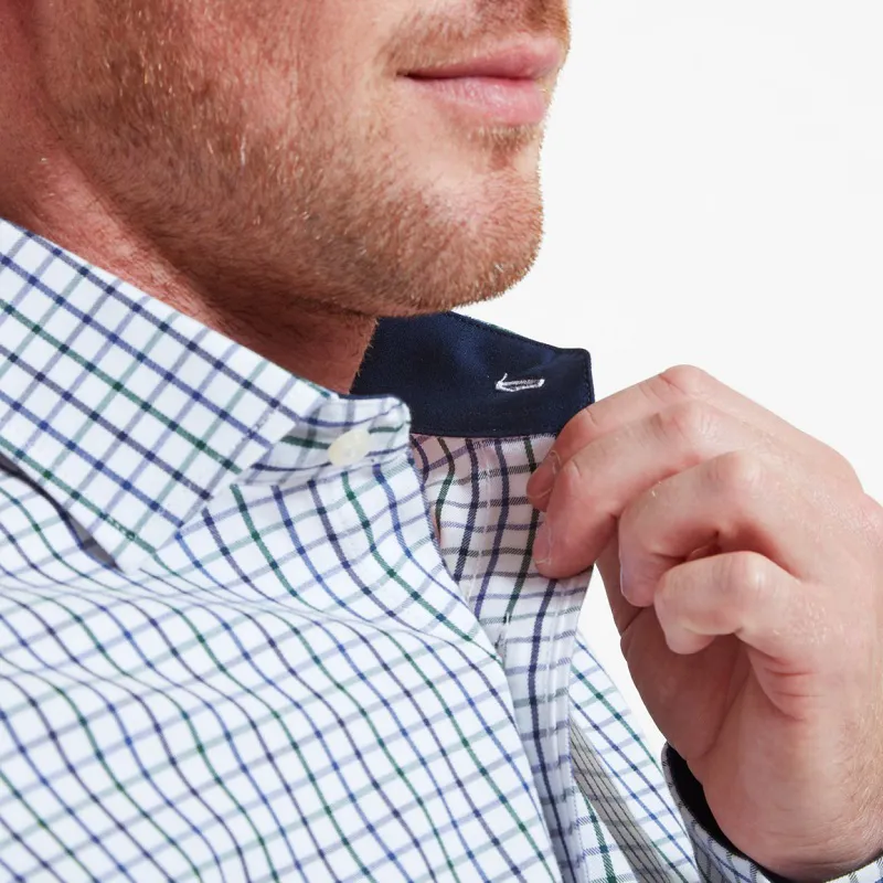 Schoffel Mens Milton Tailored Shirt Racing/Navy-5